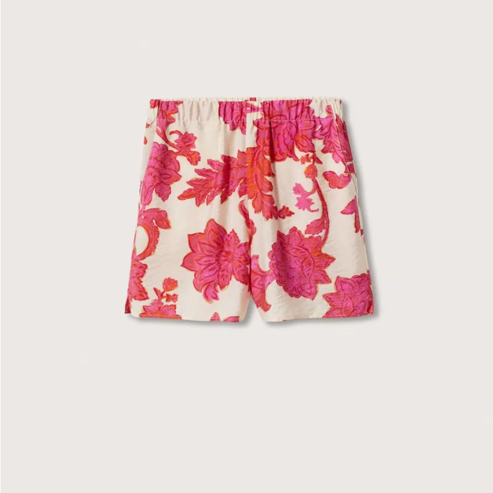 Mango Floral Shorts - Size Small - NWOT